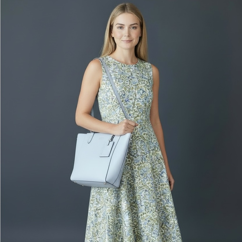 Michael Kors Light Blue Tote Bag